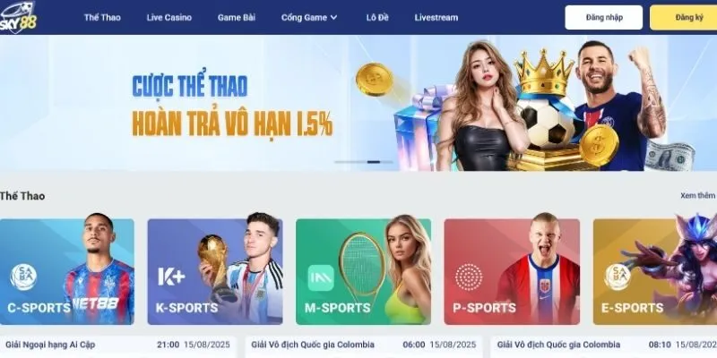 Tổng hợp khuyến mãi SKY88 hấp dẫn hiện có tại nhà cái